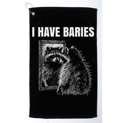Sarcastic Saying I Have Rabies Meme Golf Towel