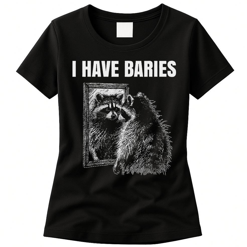 Sarcastic Saying I Have Rabies Meme Womens T-Shirt