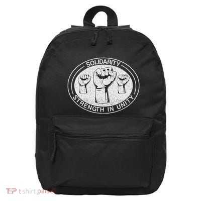 Solidarity Strength In Unity Pro Union Progressive 16 in Basic Backpack