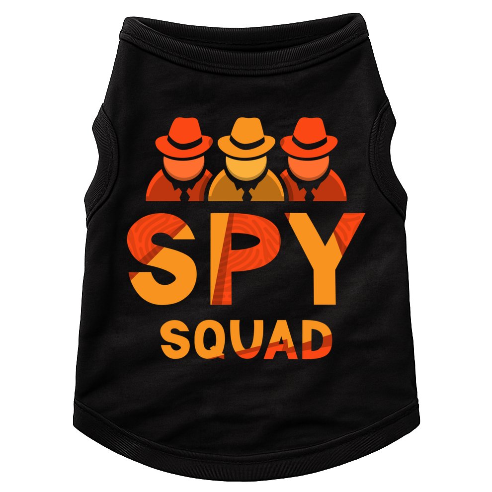 Spy Squad Investigator Private Detective Investigation Funny Gift Doggie Tank