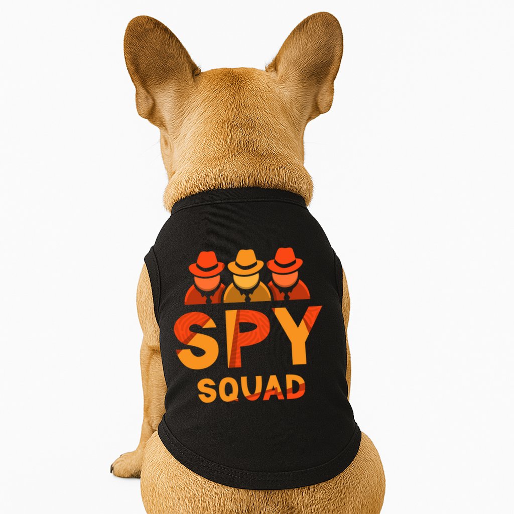 Spy Squad Investigator Private Detective Investigation Funny Gift Doggie Tank
