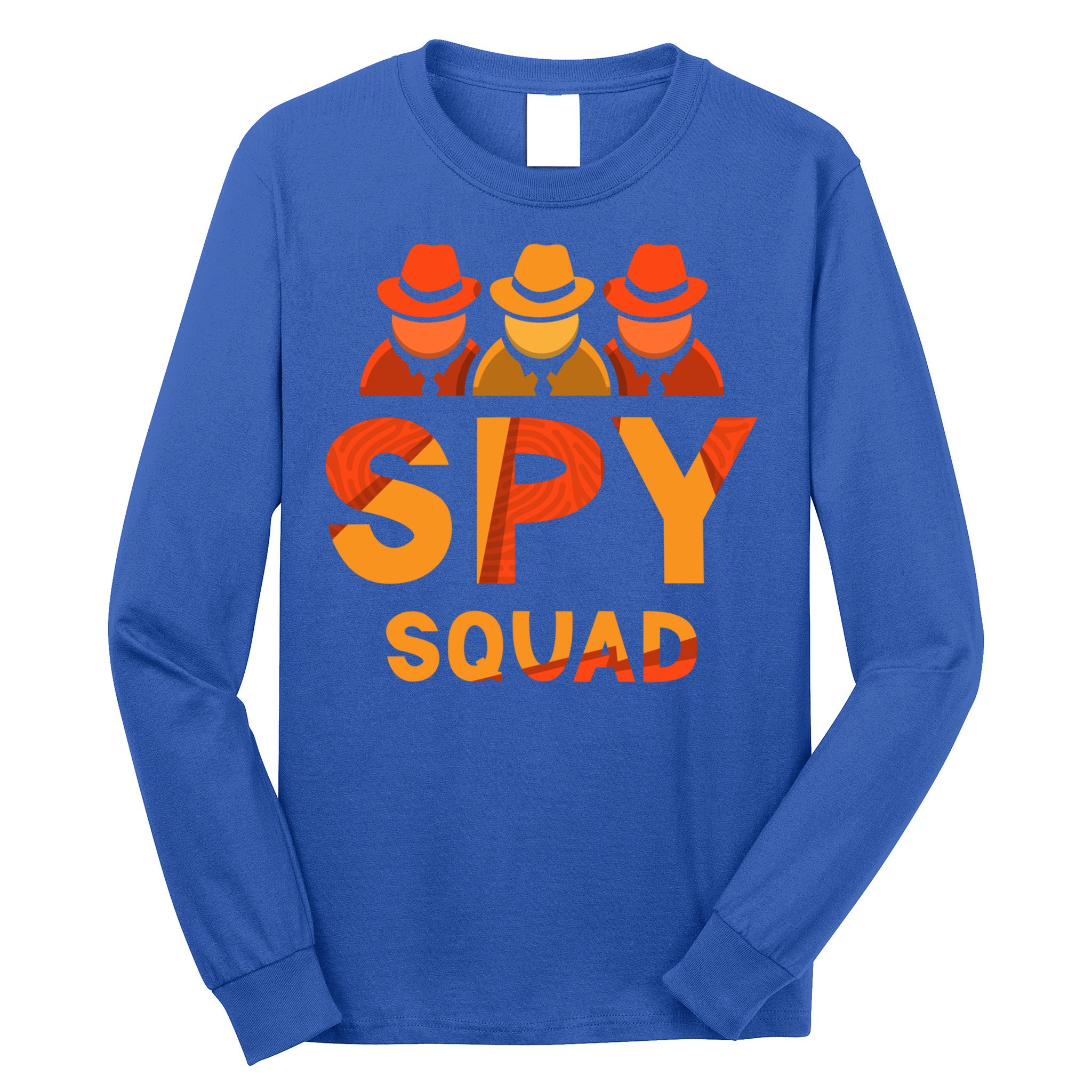 Spy Squad Investigator Private Detective Investigation Funny Gift Long Sleeve Shirt