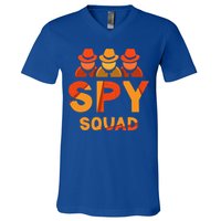 Spy Squad Investigator Private Detective Investigation Funny Gift V-Neck T-Shirt