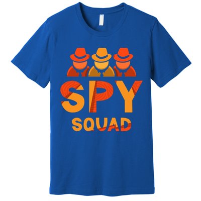 Spy Squad Investigator Private Detective Investigation Funny Gift Premium T-Shirt