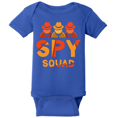 Spy Squad Investigator Private Detective Investigation Funny Gift Baby Bodysuit
