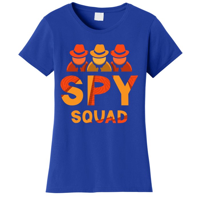 Spy Squad Investigator Private Detective Investigation Funny Gift Women's T-Shirt