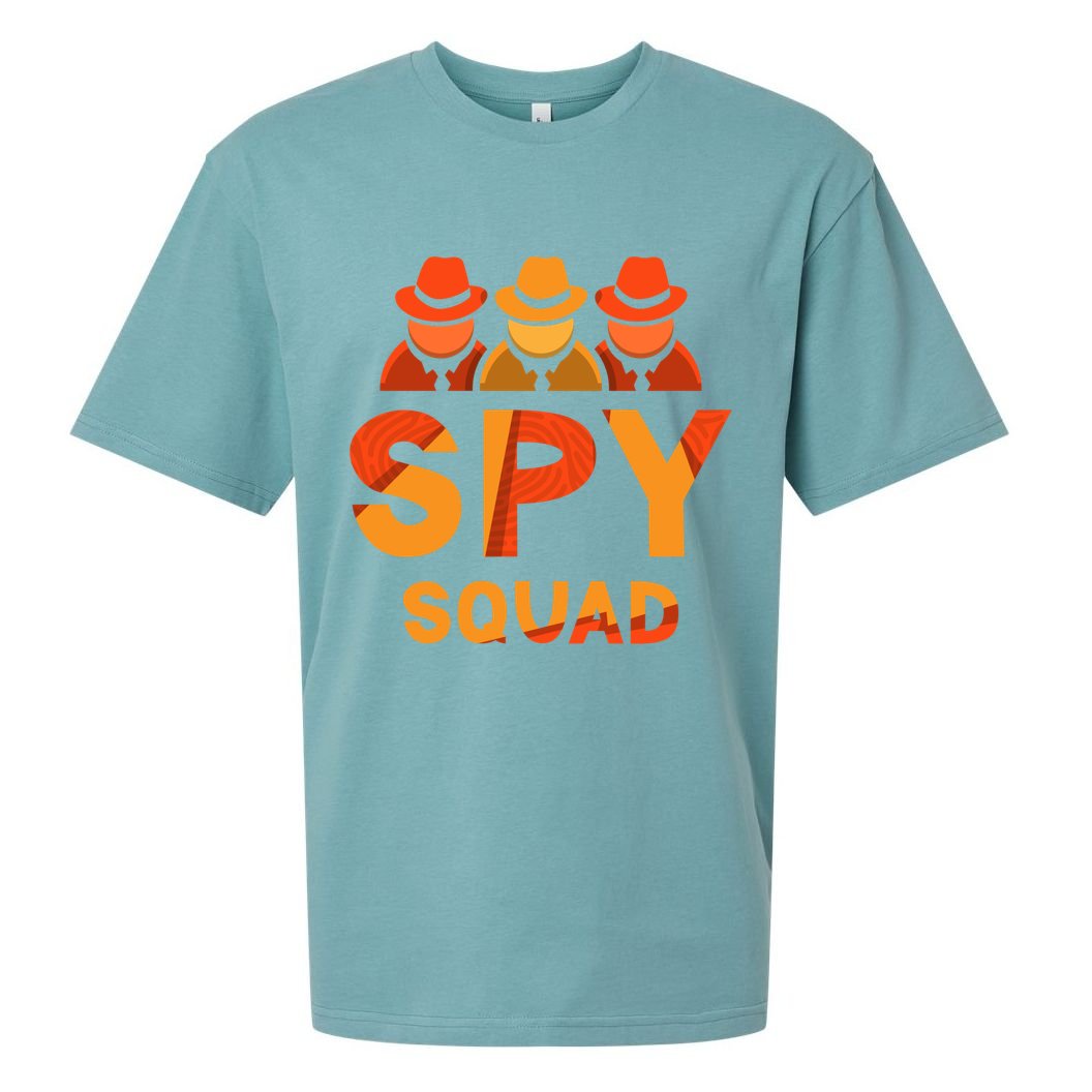Spy Squad Investigator Private Detective Investigation Funny Gift Sueded Cloud Jersey T-Shirt