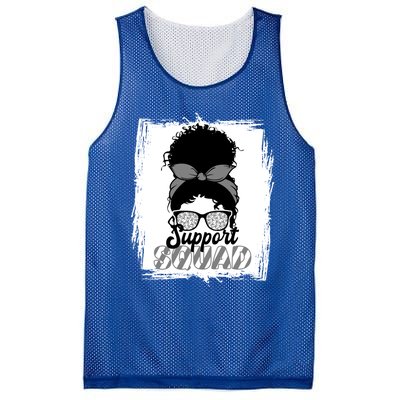 Support Squad I Facial Muscles Paralysis I Bells Palsy Gift Mesh Reversible Basketball Jersey Tank