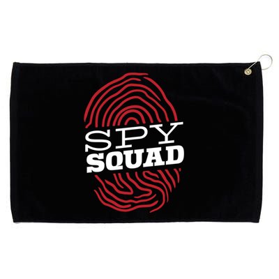 Spy Squad Investigator Private Detective Investigation Gift Grommeted Golf Towel