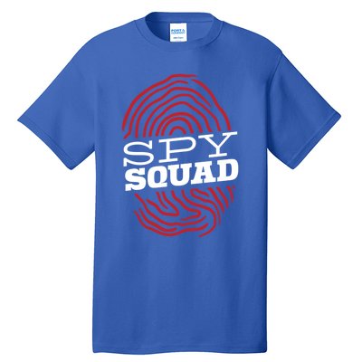 Spy Squad Investigator Private Detective Investigation Gift Tall T-Shirt