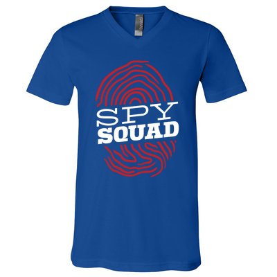 Spy Squad Investigator Private Detective Investigation Gift V-Neck T-Shirt