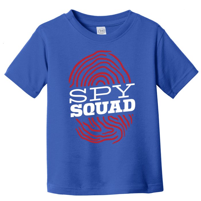 Spy Squad Investigator Private Detective Investigation Gift Toddler T-Shirt