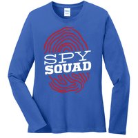 Spy Squad Investigator Private Detective Investigation Gift Ladies Long Sleeve Shirt