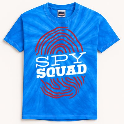 Spy Squad Investigator Private Detective Investigation Gift Kids Tie-Dye T-Shirt