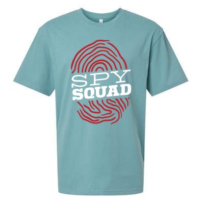 Spy Squad Investigator Private Detective Investigation Gift Sueded Cloud Jersey T-Shirt