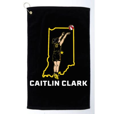 State Star Indiana Basketball Golf Towel