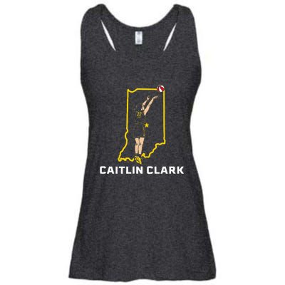 State Star Indiana Basketball Ladies Essential Flowy Tank