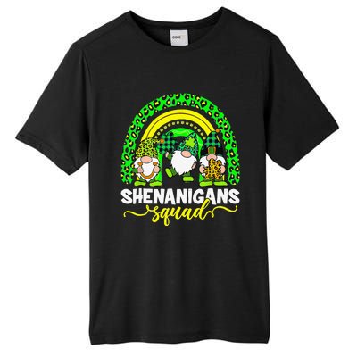 Shenanigans Squad Irish Gnomes Rainbow Leopard Patrick's Day Tall Fusion ChromaSoft Performance T-Shirt