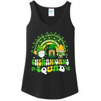 Shenanigans Squad Irish Gnomes Rainbow St Patrick's Day Ladies Essential Tank