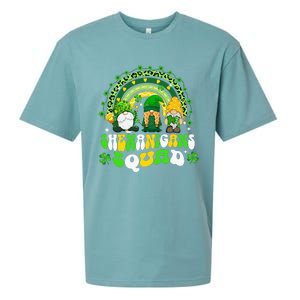 Shenanigans Squad Irish Gnomes Rainbow St Patrick's Day Sueded Cloud Jersey T-Shirt