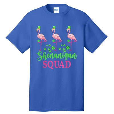 Shenanigan Squad Irish Flamingo Leprechaun St Patrick's Day Tall T-Shirt