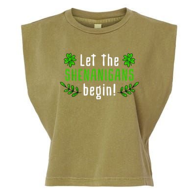 Shenanigans | Saint Irish Pats St. Patrick's Day Costume Garment-Dyed Women's Muscle Tee