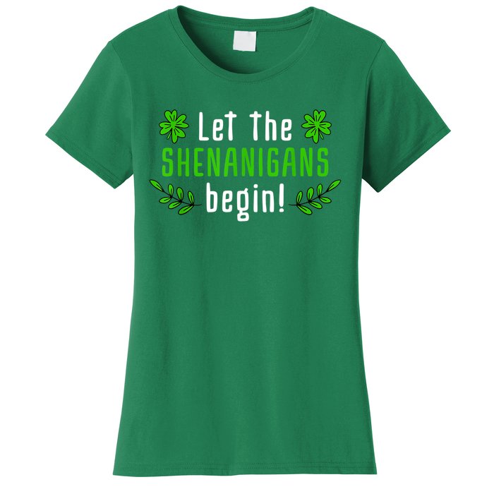 Shenanigans | Saint Irish Pats St. Patrick's Day Costume Women's T-Shirt