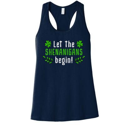 Shenanigans | Saint Irish Pats St. Patrick's Day Costume Women's Racerback Tank