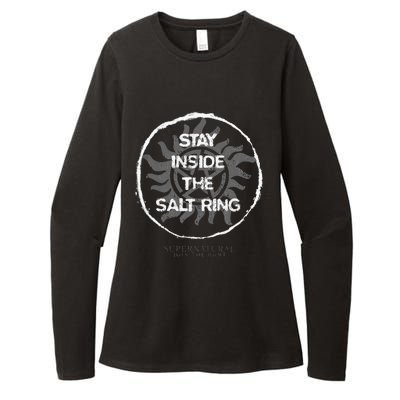 Supernatural Stay Inside The Salt Ring Womens CVC Long Sleeve Shirt