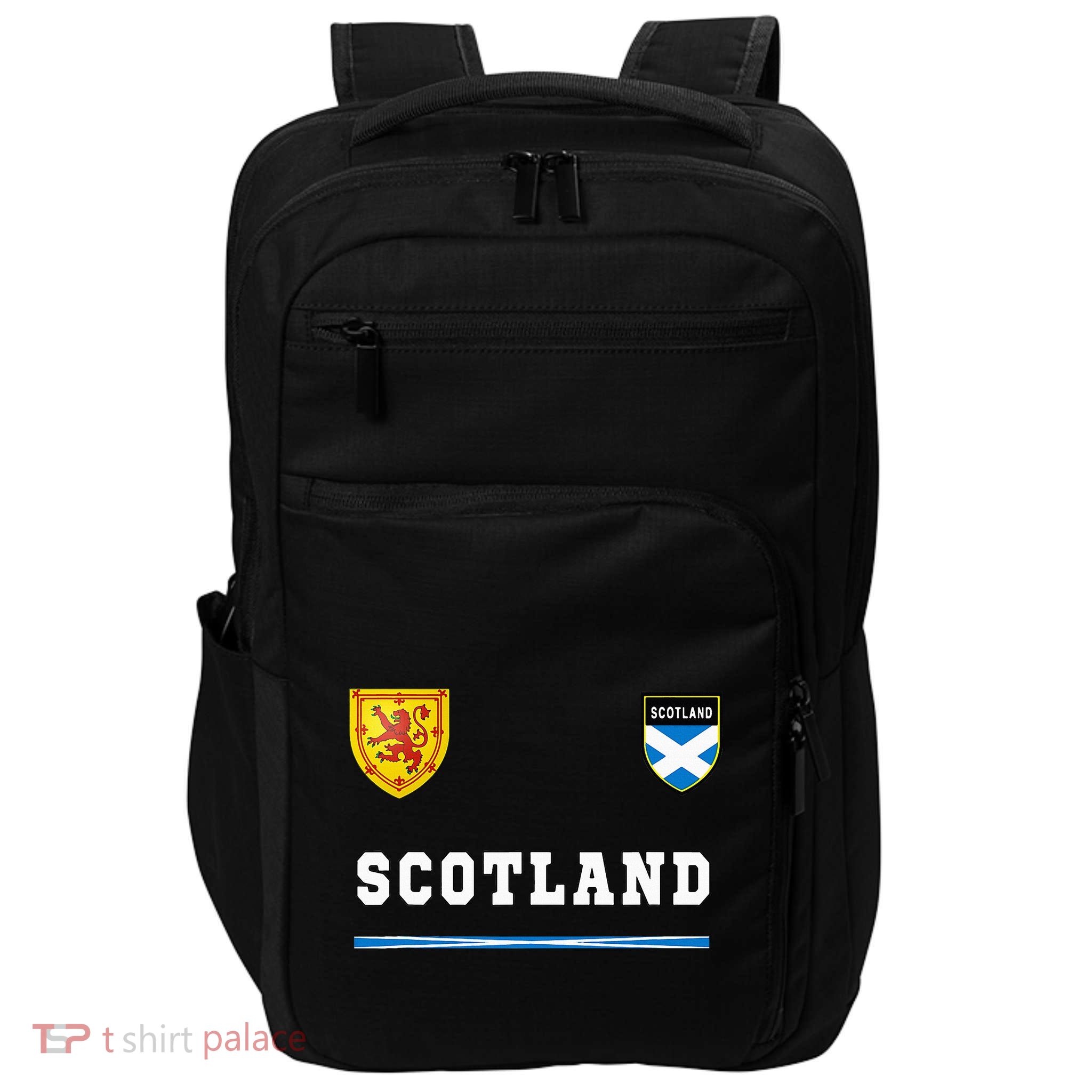 Scotland Sportssoccer Jersey Flag Football Impact Tech Backpack