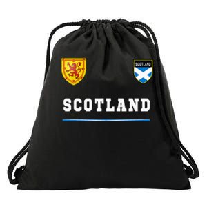 Scotland Sportssoccer Jersey Flag Football Drawstring Bag