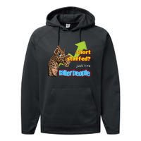 Short Staffed Just Hire Taller People Meme Performance Fleece Hoodie