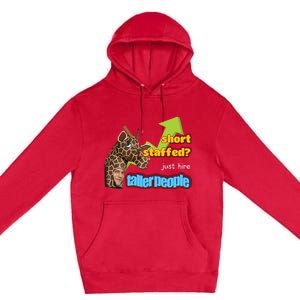 Short Staffed Just Hire Taller People Meme Premium Pullover Hoodie