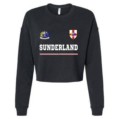 Sunderland Sportssoccer Jersey Flag Football Cropped Pullover Crew