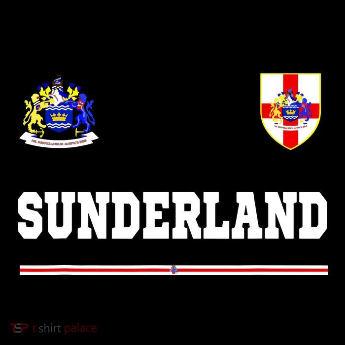 Sunderland Sportssoccer Jersey Flag Football Kids T-Shirt