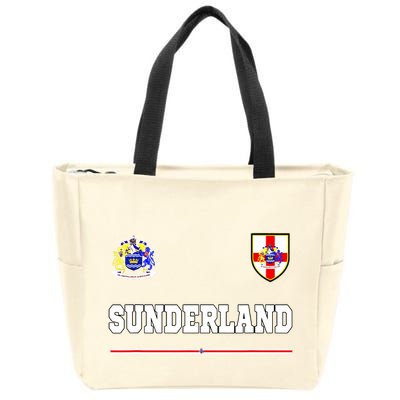Sunderland Sportssoccer Jersey Flag Football Zip Tote Bag