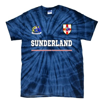 Sunderland Sportssoccer Jersey Flag Football Tie-Dye T-Shirt