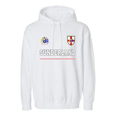 Sunderland Sportssoccer Jersey Flag Football Garment-Dyed Fleece Hoodie