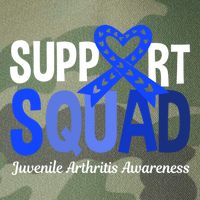 Support Squad Juvenile Arthritis Awareness Wear Meaningful Gift Legacy Tie Dye Trucker Hat