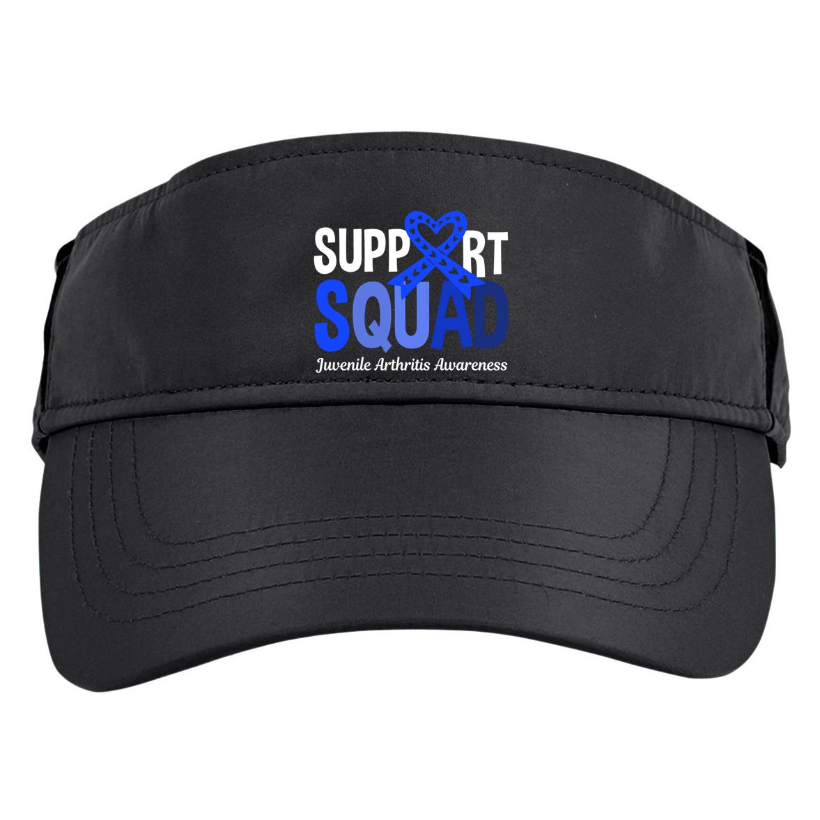 Support Squad Juvenile Arthritis Awareness Wear Meaningful Gift Adult Drive Performance Visor