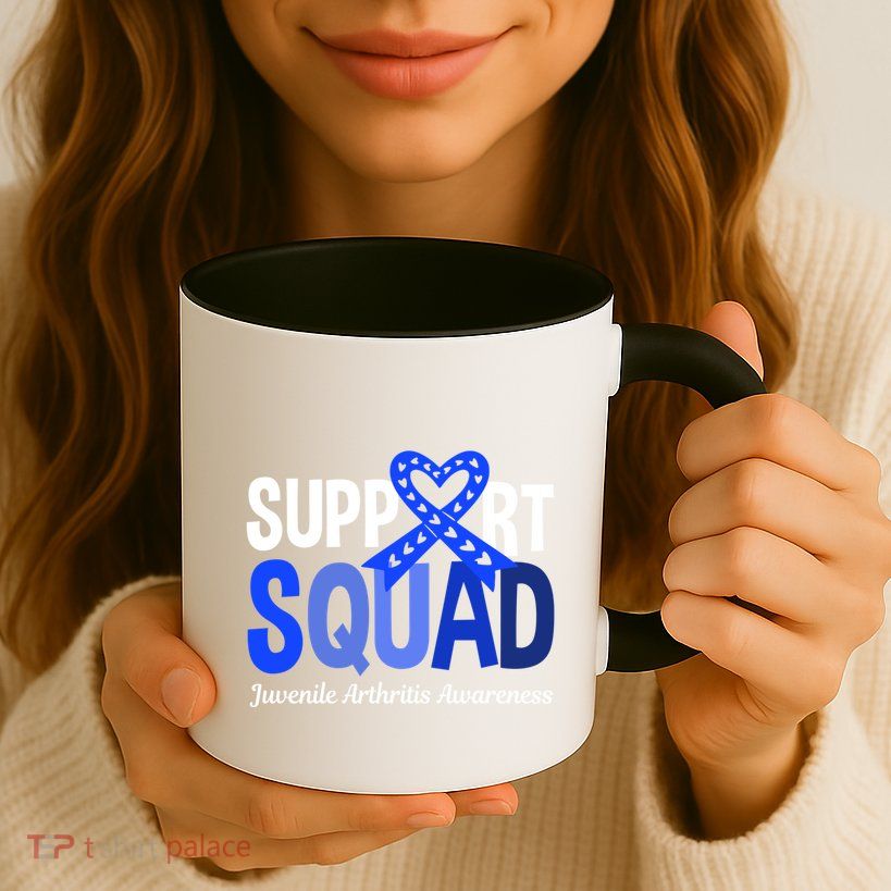 Support Squad Juvenile Arthritis Awareness Wear Meaningful Gift Mug