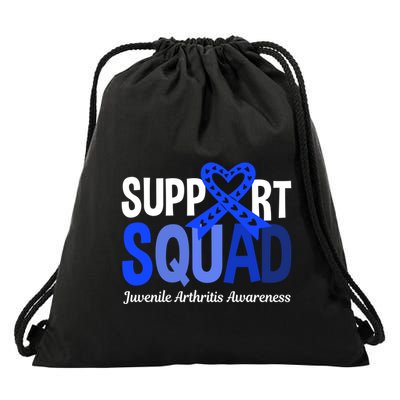 Support Squad Juvenile Arthritis Awareness Wear Meaningful Gift Drawstring Bag