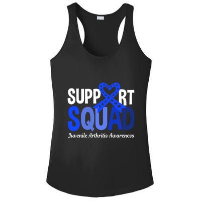 Support Squad Juvenile Arthritis Awareness Wear Meaningful Gift Ladies PosiCharge Competitor Racerback Tank