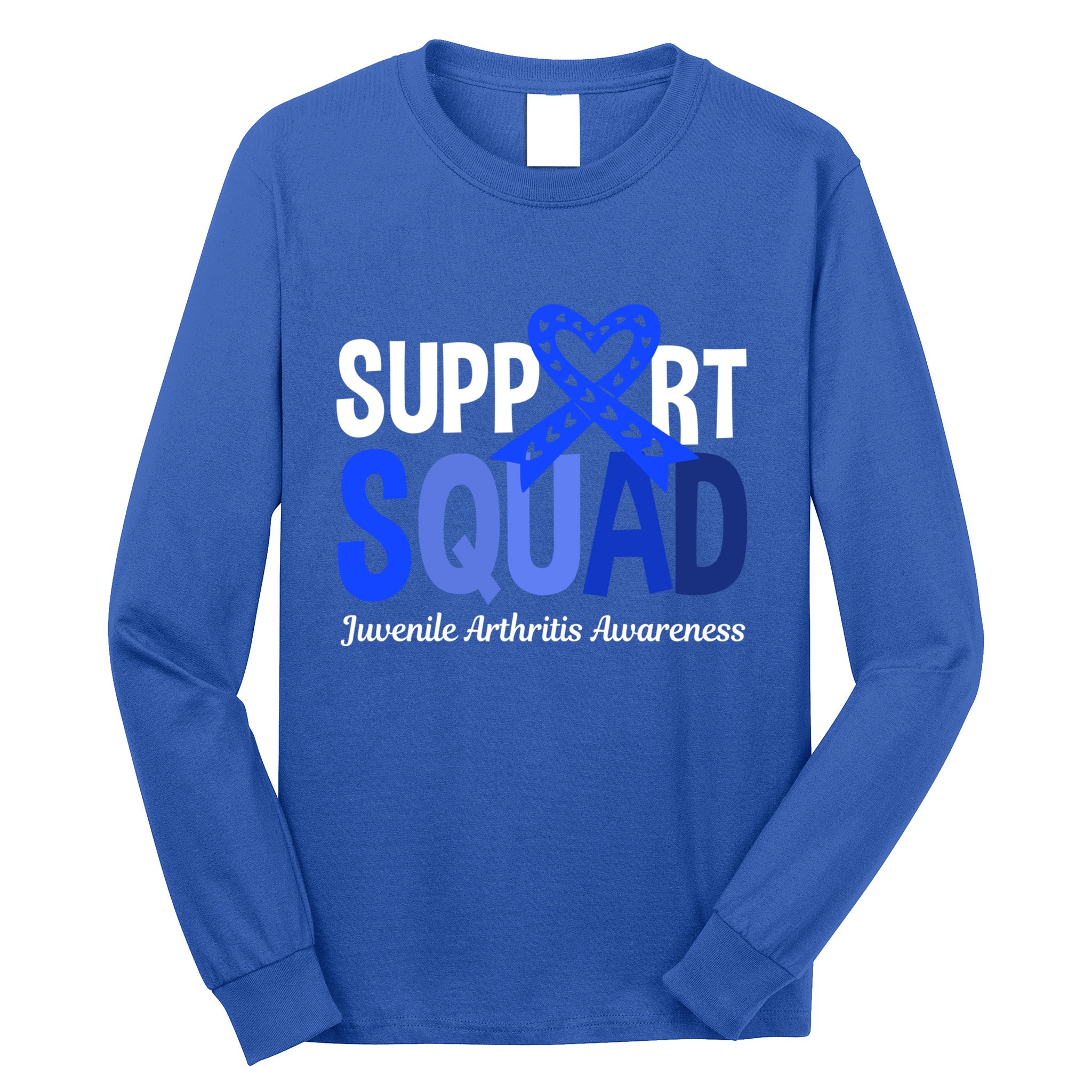 Support Squad Juvenile Arthritis Awareness Wear Meaningful Gift Long Sleeve Shirt