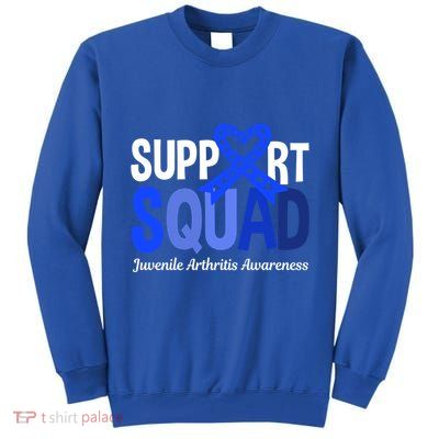 Support Squad Juvenile Arthritis Awareness Wear Meaningful Gift Tall Sweatshirt