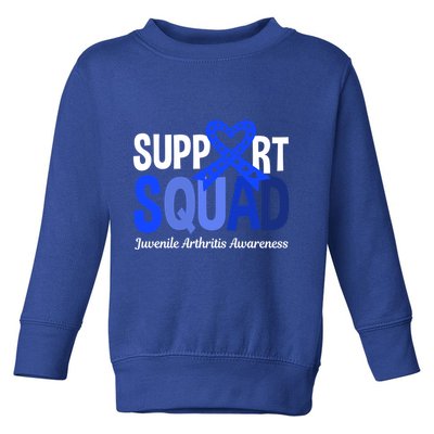 Support Squad Juvenile Arthritis Awareness Wear Meaningful Gift Toddler Sweatshirt