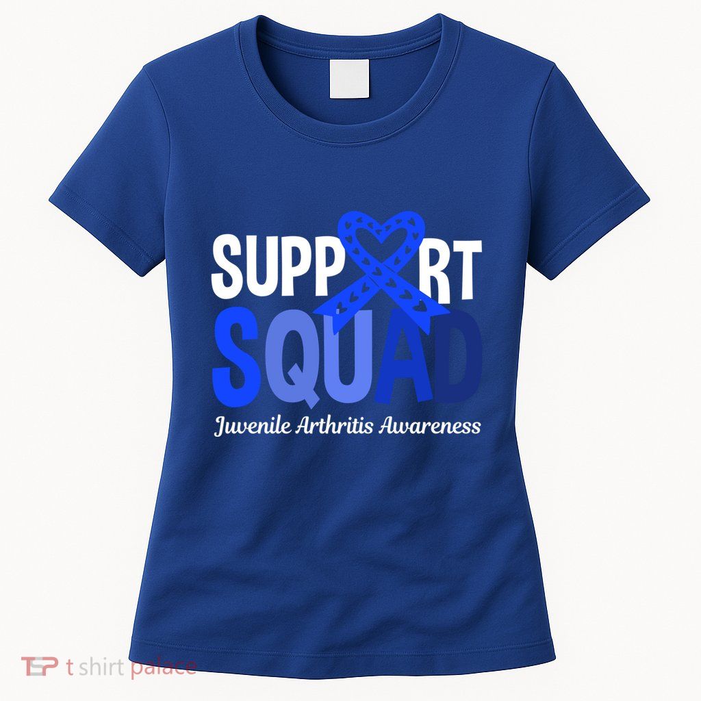 Support Squad Juvenile Arthritis Awareness Wear Meaningful Gift Womens T-Shirt