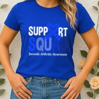 Support Squad Juvenile Arthritis Awareness Wear Meaningful Gift Womens T-Shirt