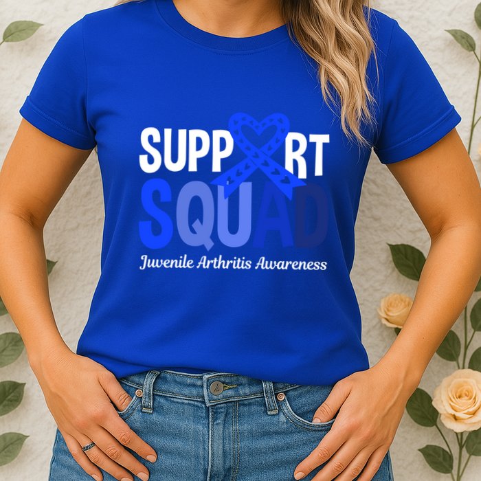 Support Squad Juvenile Arthritis Awareness Wear Meaningful Gift Womens T-Shirt
