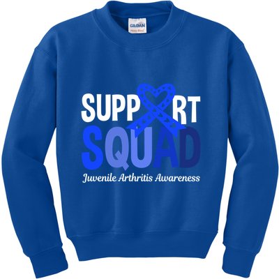 Support Squad Juvenile Arthritis Awareness Wear Meaningful Gift Kids Sweatshirt